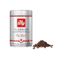 Illy - Classico - Roast Coffee - Whole Beans - Mild & Balanced - 250 gm