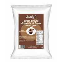 Biadgi - Sweet Ground Chocolate & Cocoa - Gourmet Powder - 1 Pack of 3.5lbs (1.58k)