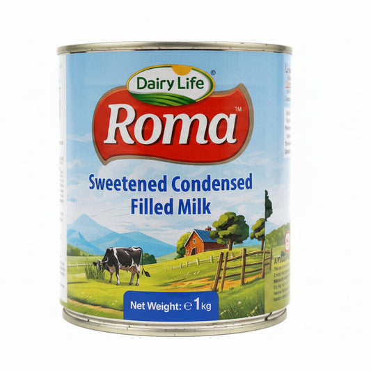 Dairy Life - ROMA - Sweetened Condensed Filled Milk - 1kg - 24 Pack