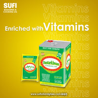 Sufi - Dastarkhwan - Cooking Oil - Canola Oil, Soyabean, Sunflower - 16L - Can