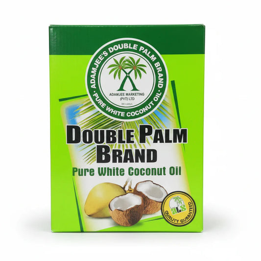 Adamjees Double Palm Brand (DPB) - Pure White Coconut Oil - 20L Tin Pack