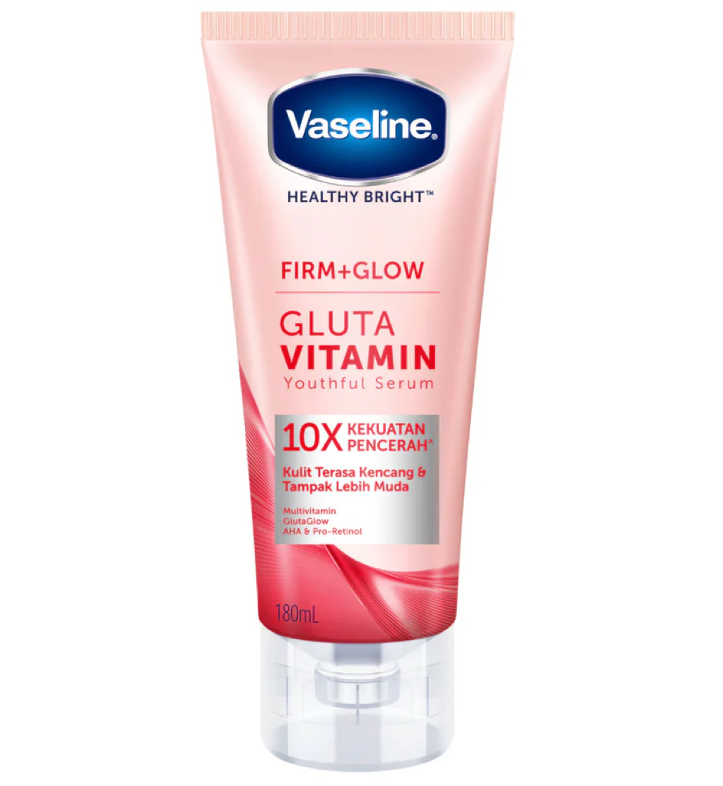 Vaseline - GLUTA VITAMIN - FIRM+GLOW - YOUTHFUL SERUM - (1X12) 180ml
