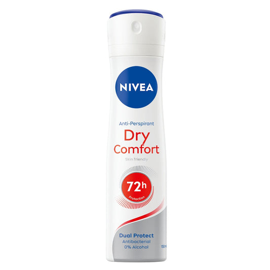 Nivea - Dry Comfort - 72H - For Women - Deodorant - Spray - 150 ML