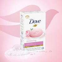Dove Soap - Renewing Beauty Bar - Peony & Rose Oil All Skin - 106g - 6 Pack