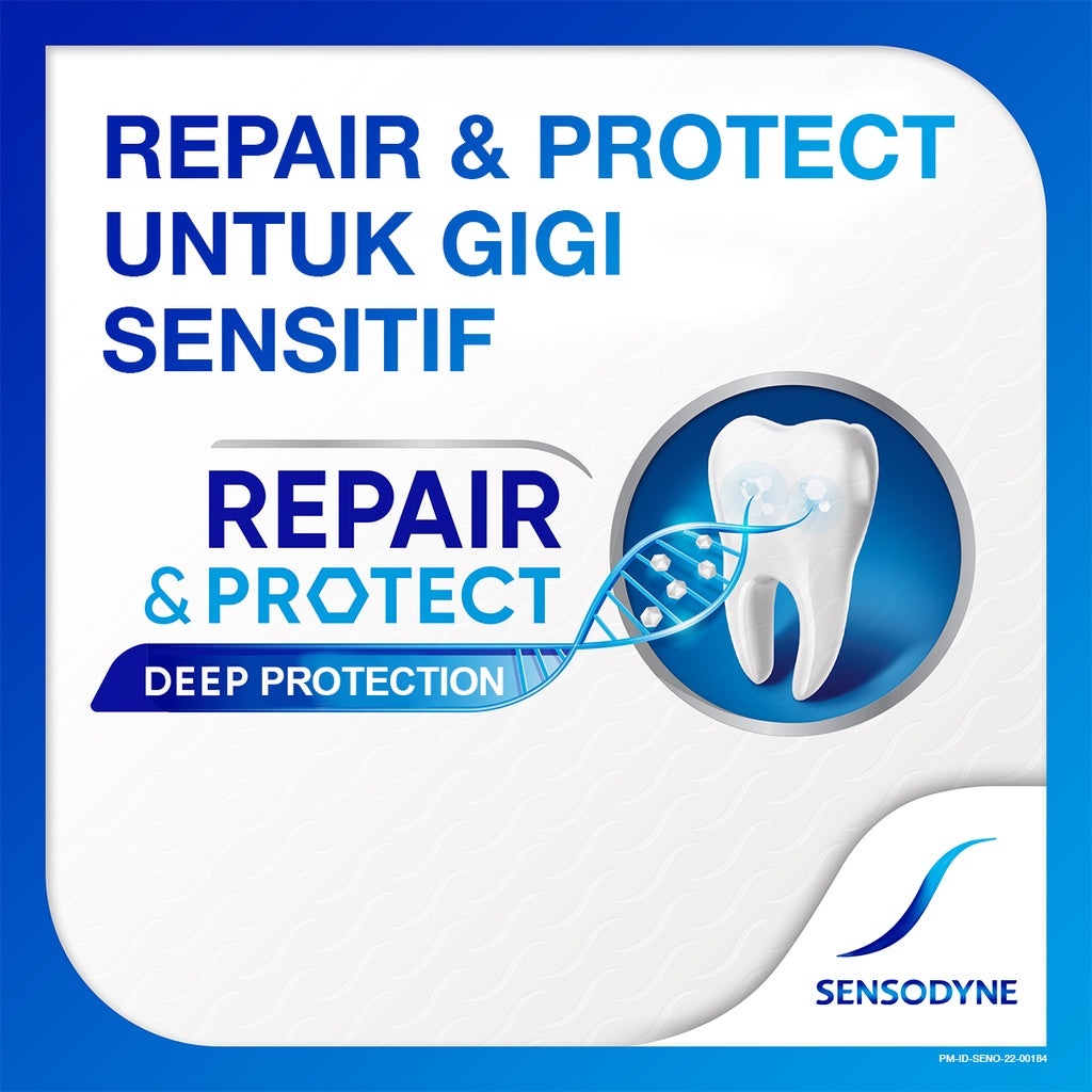 Sensodyne - Repair & Protect - Deep Protection - Whitening - Toothpaste - 100 ML (Indonesia)