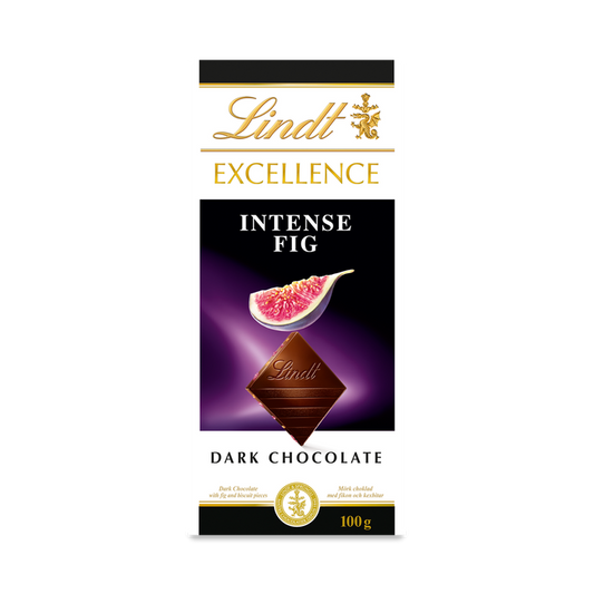 Lindt - Excellence - Fig Intense - 100 GM