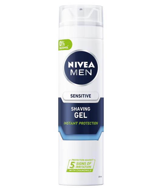Nivea Men - Soothing Shave Gel for Men - Sensitive - 200 ML (7oz)