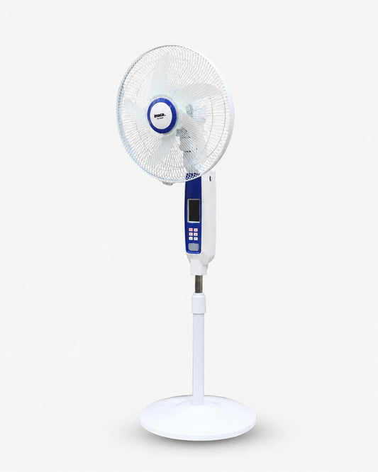 Rechargeable Remote Controlled Pedestal Stand Fan