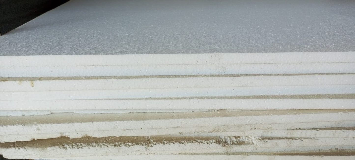 White Styrofam Sheet - 24"x36" - 1" (25 mm) - 1 Sheet