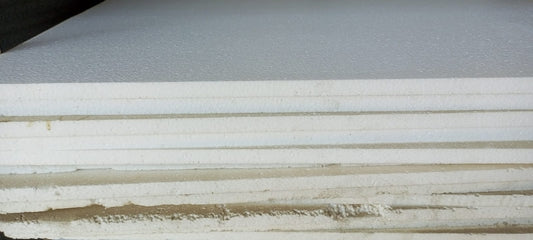 White Styrofam Sheet - 24"x36" - 1" (25 mm) - 1 Sheet