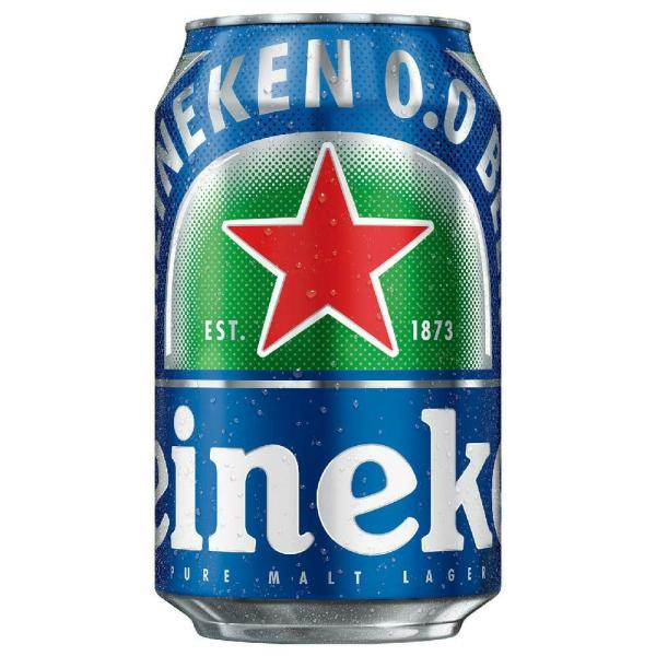 Heineken - Non Alcoholic 0.0 - Malt Drink - Original - 330ml - Pack of 24