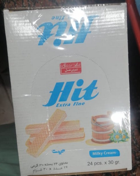 Shirin Asal - HIT - Milky Cream - Extra Fine - 30 gm - 1 Box of 24