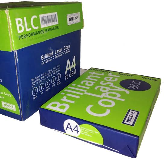 BLC - Copier Paper - Paper Ream - A4 - 70 GSM - 1 Box (500 pages x 5 Ream)