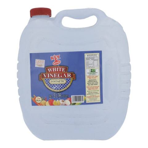 Key Brand - White (Synthetic) Vinegar - 5000ml (5L)