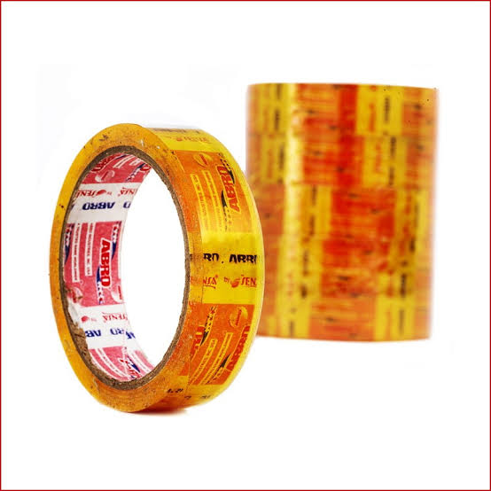 Packing Tapes - Super Adhesive -1 inch x 50yds - 6 pieces