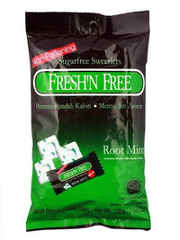 FRESH N FREE -  Sugar Free Sweetlets - Root Mint - 100gm