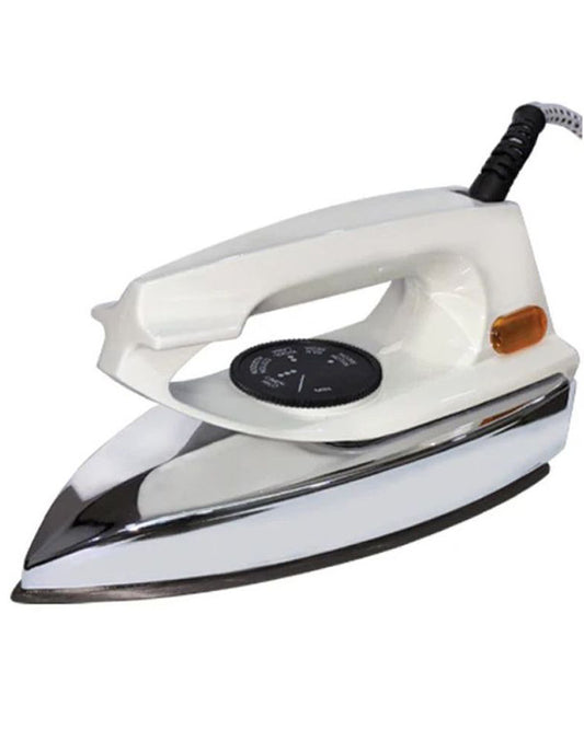 Heavy Duty Press Dry Iron - White