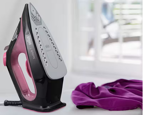 Braun - TexStyle 1 - Steam Iron - Purple | Black - SI 1070