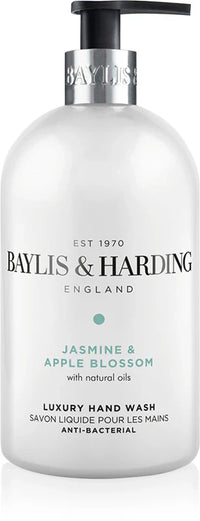 BAYLIS & HARDING - LUXURY HAND WASH - Jasmine & Apple Blossom - 500ml