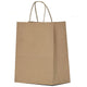 JB - Browncraft - Paper Bags - 8.5"X9.5" with rope handle - 100 Pcs