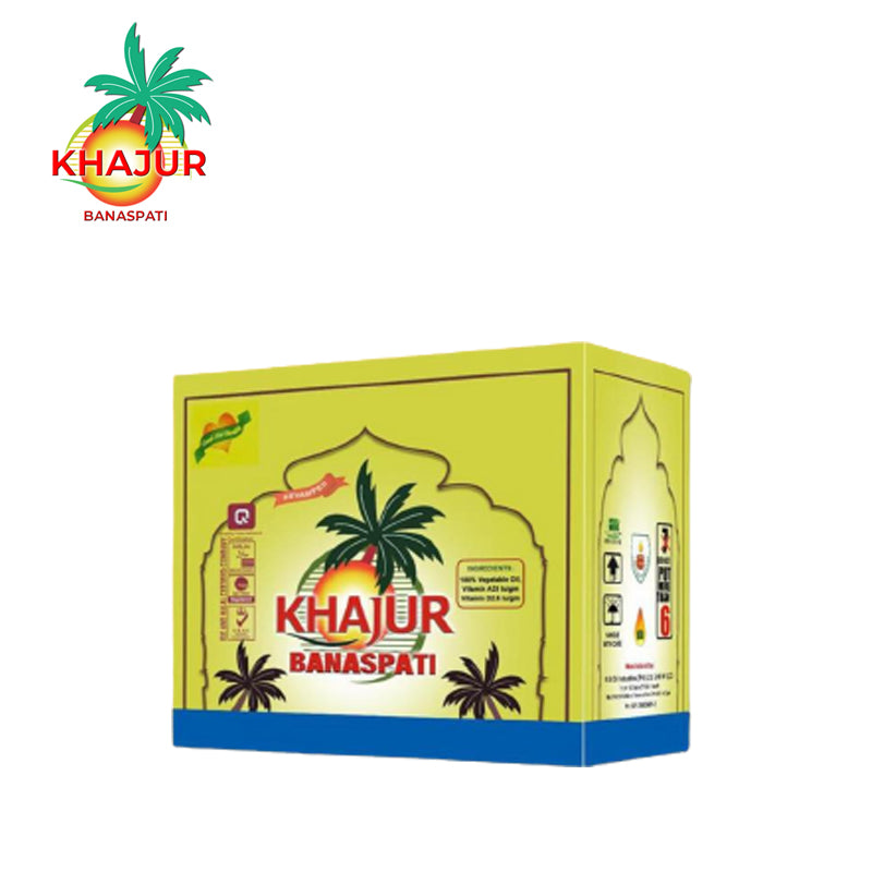 Khajur - Banaspati - 12 Packs (900 gm each) - 10.8 KG