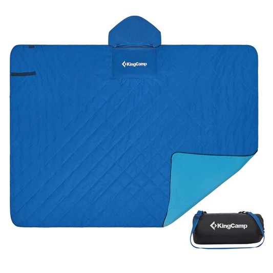 KingCamp - Multi-Purpose Rain Coat & Blanket - Blue KP2101