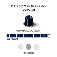 Nespresso - Ispirazione - Palmermo Kazaar - Coffee Capsule - Sleeve Of 10