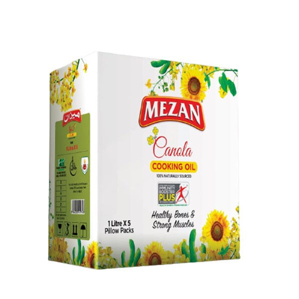Mezan Canola Oil - 5 Litres - Pouch