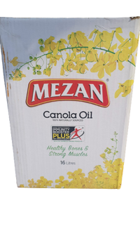 Mezan Canola Oil - 16 Litres Tin