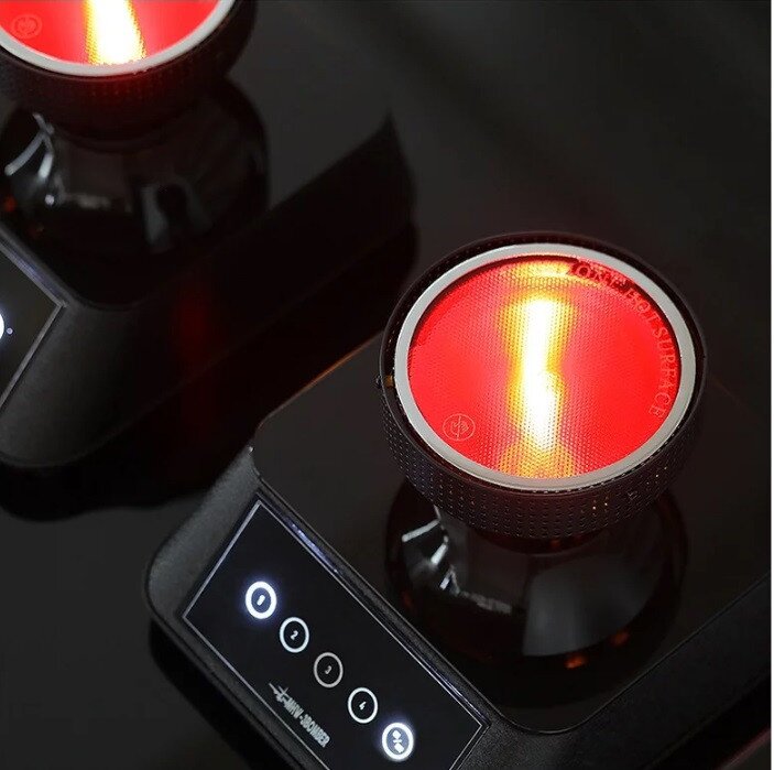 Coffee Cartel - MHW3 Bomber - Halogen Beam Heater Burner Infrared Heat - 220v - 100w - Black, Glass - RC5919