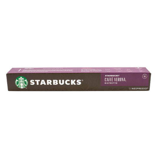 Nespresso - Starbucks - Caffe Verona - Coffee Capsule - Sleeve Of 10