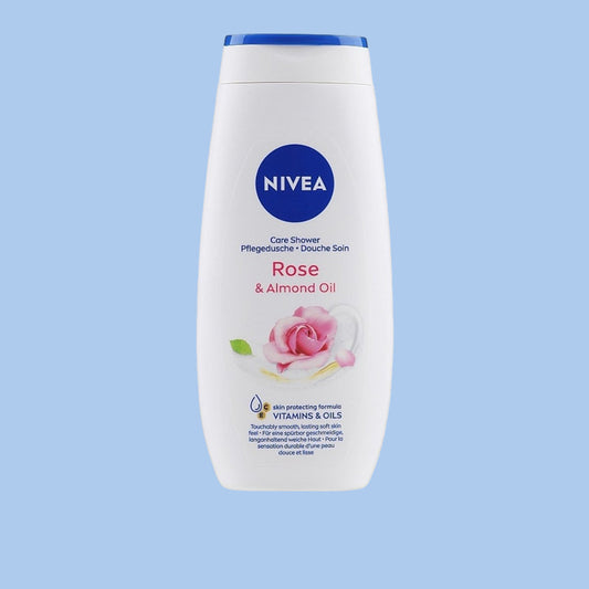 NIVEA - Rose & Almond Oil - Shower Cream - Vitamins & Oil - 750 ml