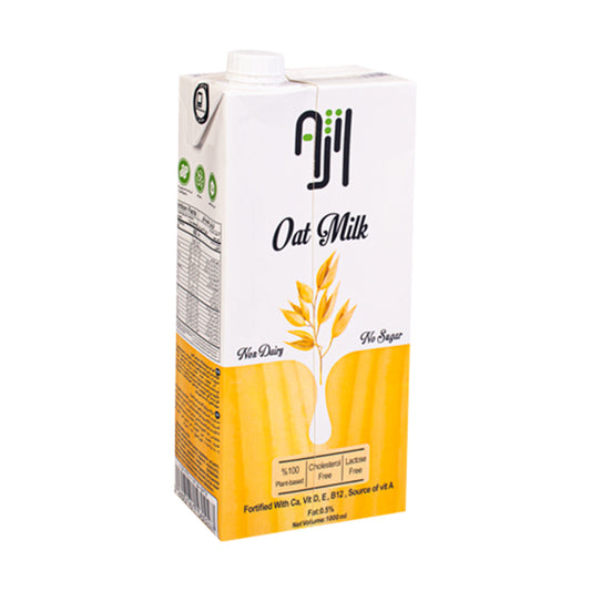 Ajil (آژیل) - Sugar Free - Oat Milk - 1 liter - شير جو دوسر بدون قند آژيل 1 ليتري