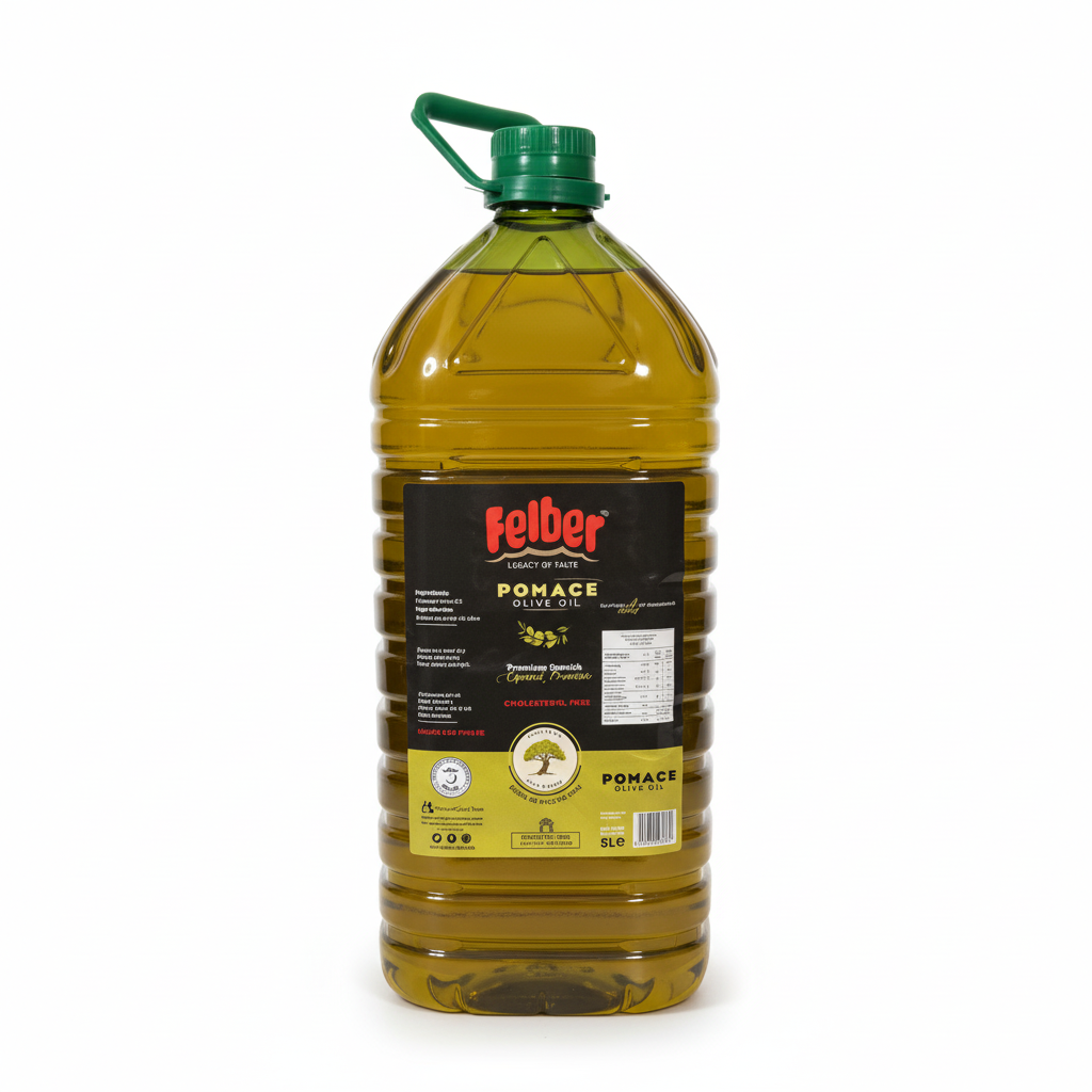 Felber - Premium - Spanish - Pomace Olive Oil - 5L (5000 ML) - Pet Bottle