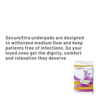 SecureXtra - Disposable - Under Pad - 60 x 90 cm - 10 pieces