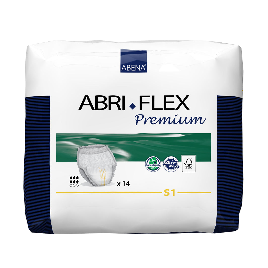 ABRI-FLEX PREMIUM - Pull Up Diapers - Small - 60 - 90 cm- 14 pieces