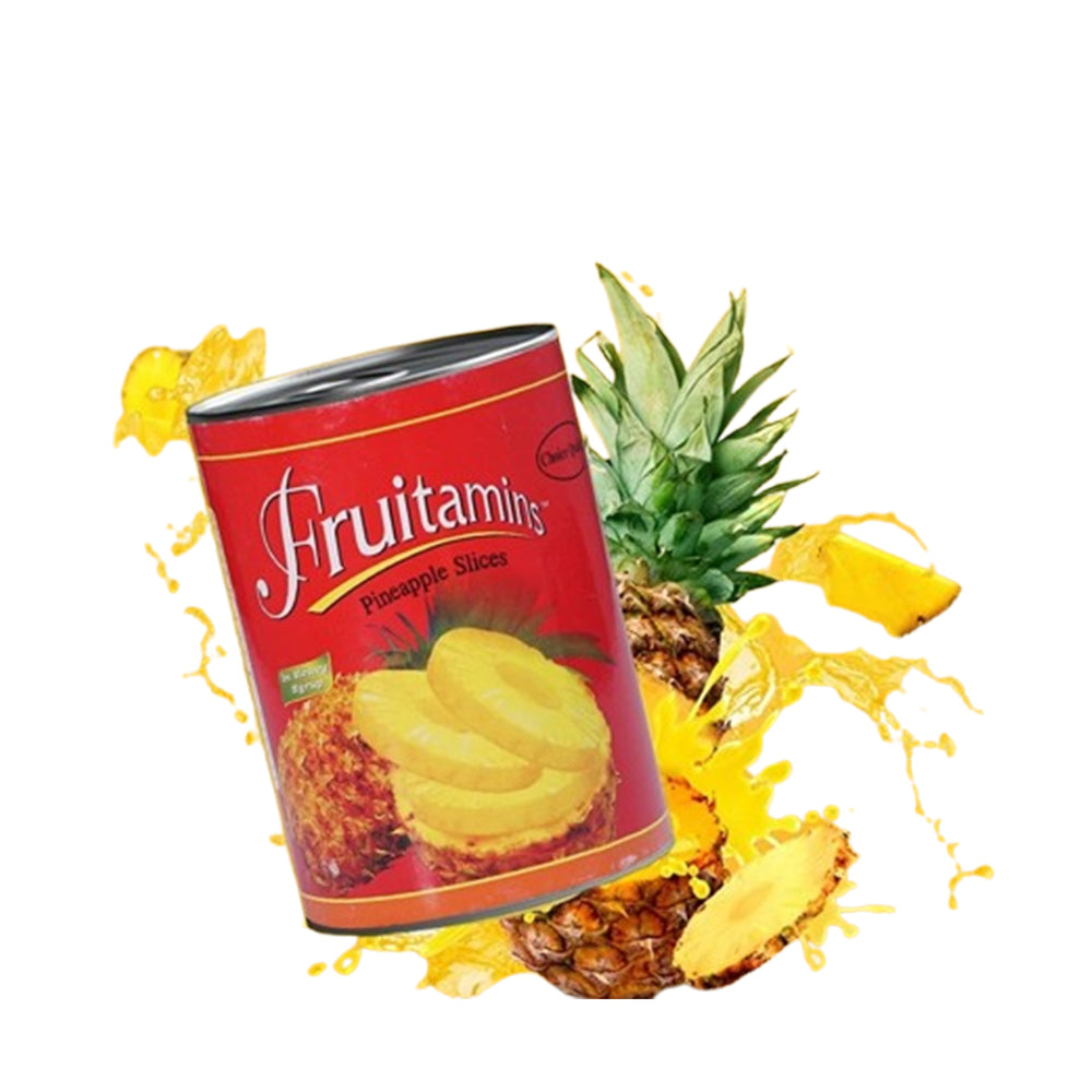 Fruitamins - Pineapple - 565 grams - Sliced - Thailand - 1 CTN (24 pcs)