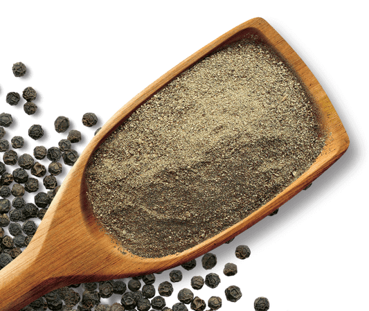 Shan Foods - Plain Spices - Black Pepper Crushed - 1 Kg - Institutional Packs