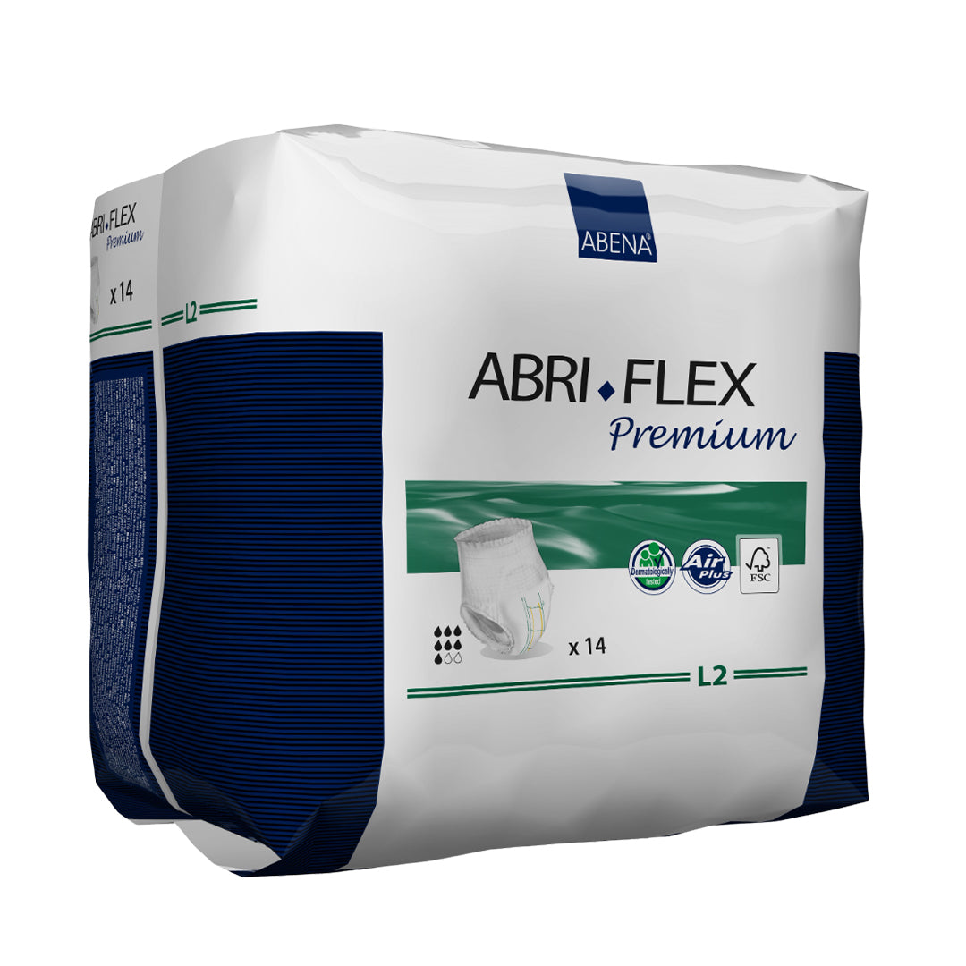 ABRI-FLEX PREMIUM - Pull Up Diapers - Large - 100 - 140 cm- 14 pieces