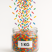 Sprinkles Vermicelli / Rainbow Sprinkles - 1 kg