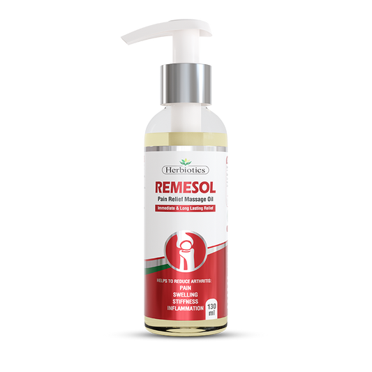 Herbiotics - Remesol Oil - Oil - Standard Bottle - Pain Relief