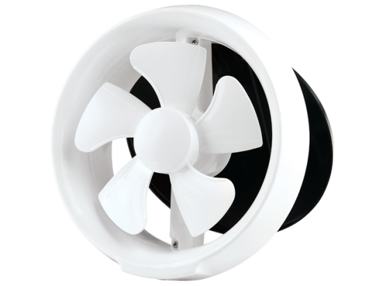 National - Deluxe - Swift - 250m3/h - Exhaust Fan - Size-6" - White - No Warranty