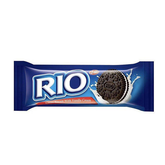 MAXX - RIO - Cocoa Biscuit With Vanilla Cream - 80 gm - 1 Box (24 Pcs)
