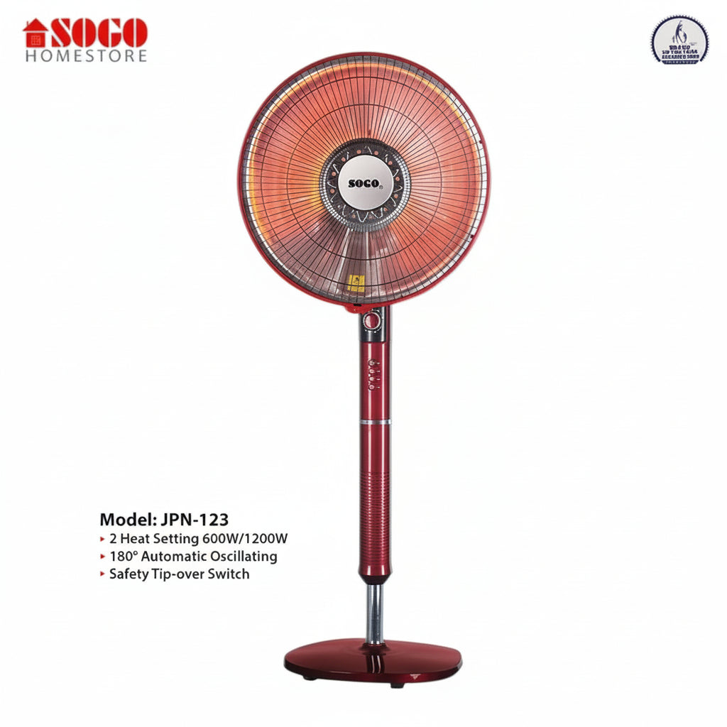 Sogo - Electric Heater (JPN-123) - Dish Heater - 1200W