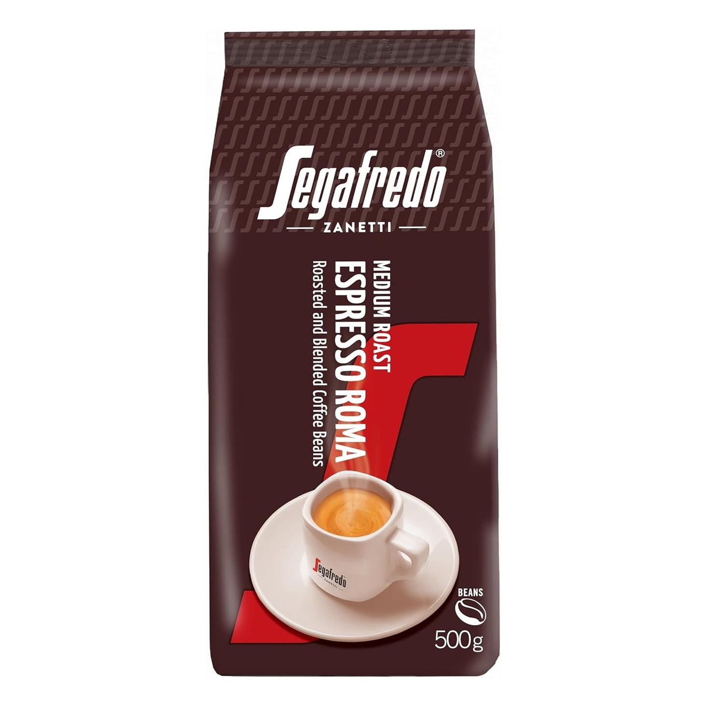Segafredo Zanetti - Espresso Roma - Medium Roast - Whole Beans - 500g