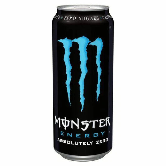 MONSTER ENERGY DRINK - ABSOLUTELY ZERO - 500ml - Qtn / 12 Each