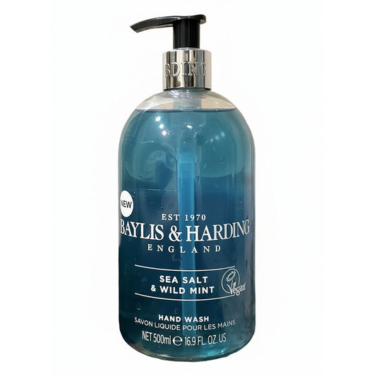 BAYLIS & HARDING - HAND WASH - Sea Salt & Wild Mint - 500ml