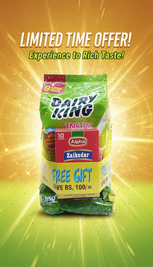DAIRY KING - INSTANT MILK POWDER - Promotion Pack (Limited Qty)