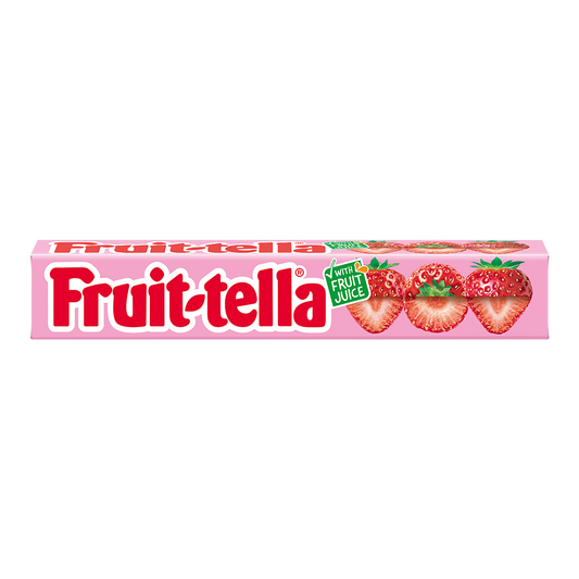 Fruitella - Strawberry Candy - Juicy Chews - Stick - Pack of 20