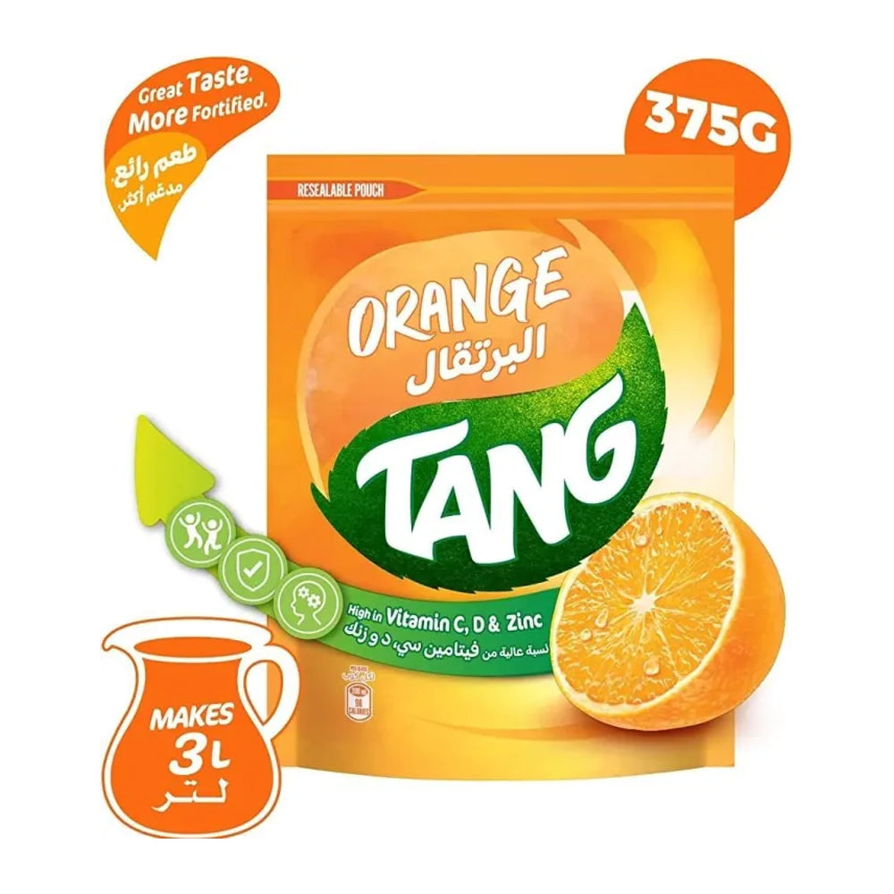 Tang - Orange - Powdered Drink Mix - 350 gm - Imported